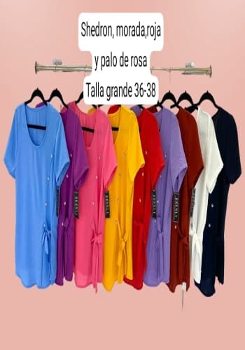 Blusa larga color Varios colores  talla Grande  estilo De vestir 